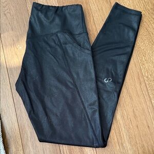 Black High-Waisted Leggings